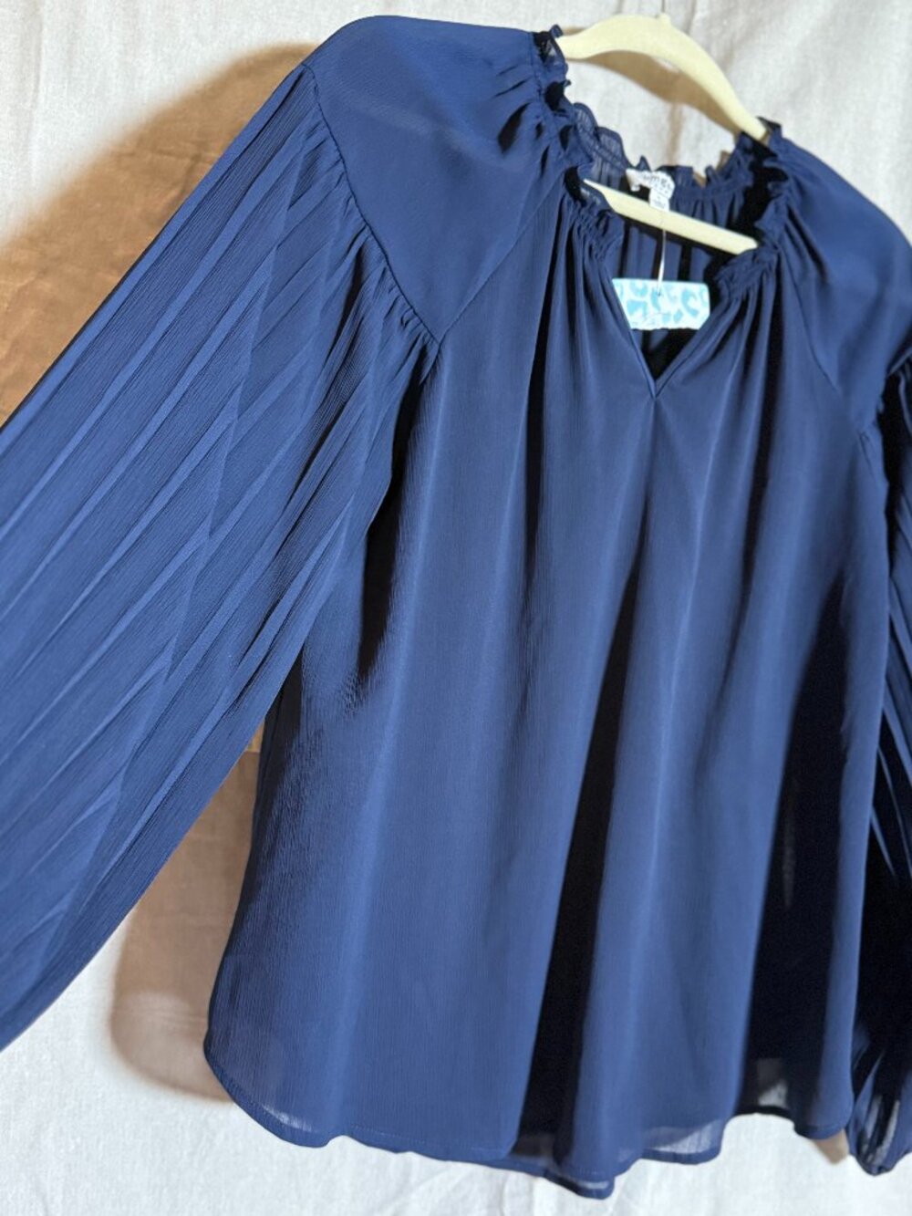 NWT Boutique Umgee Navy Top (S)